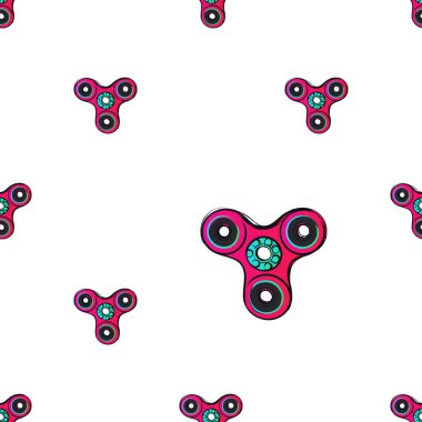 vektör topluca spinners çizim