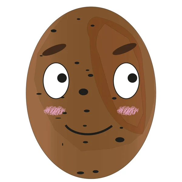 Patates deseni herhangi bir arzu ve hedefiniz için kullanılabilir; çıkartma, çıkartma, maske ya da tişört deseni olarak ya da tek başına bir logo olarak kullanılabilir..