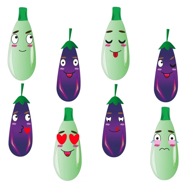 farklı sebzeler, yaratıcılarınız için mini set. Çocuk kitapları, çıkartmaları vs. için çizimler olarak kullanılabilir.