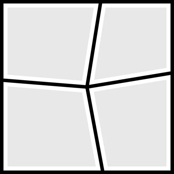 Kolaj çerçevesi. Vektör illüstrasyonu