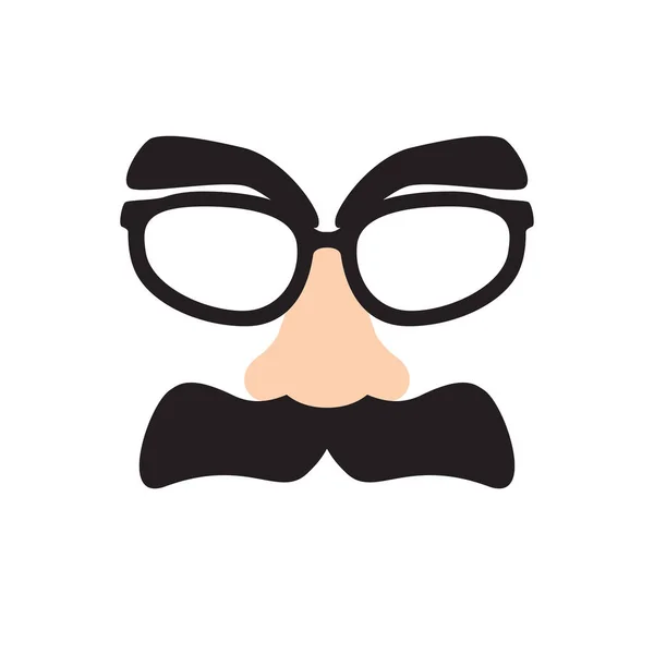 Maske geçmişini gizle. Vektör illüstrasyonu