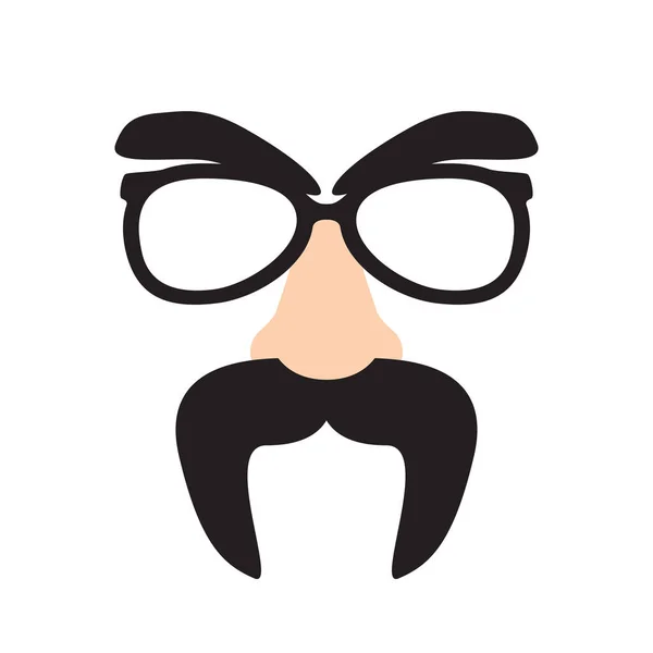 Maske geçmişini gizle. Vektör illüstrasyonu