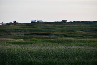 St. Peter 'daki kum manzarası Islah evleri