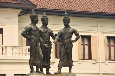 Chiang Mai 'de Üç Kral Anıtı