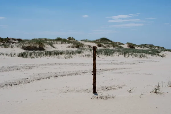 Schöne Sand Und Dünenlandschaft Peter Ording — Stockfoto