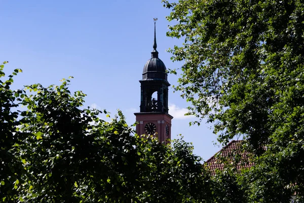 Den Fjärran Kyrkan Friedrichstadt — Stockfoto