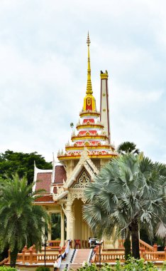 Phuket 'teki Wat Chalong bölgesinde bir tapınak.
