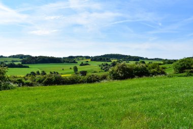 Eifel 'deki güzel bahar manzarası