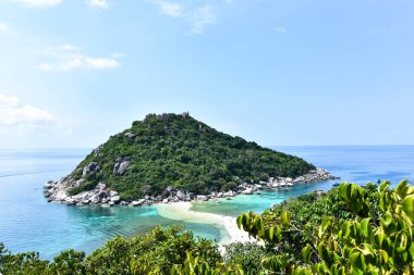 Koh Nang Yuan adasının manzarası