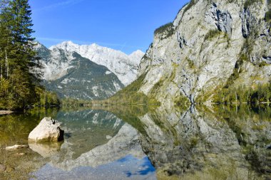 View in the Berchtesgaden National Park clipart