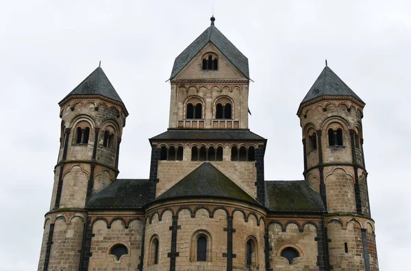 베네딕토 수도원의 마리아 라흐가 겨울날 — 스톡 사진