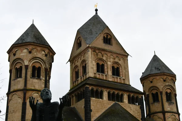 Benediktinklostret Maria Laach — Stockfoto