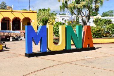 MUNA, MEXICO 01 Haziran 2018 Geleneksel olarak Meksika 'da Muna adı