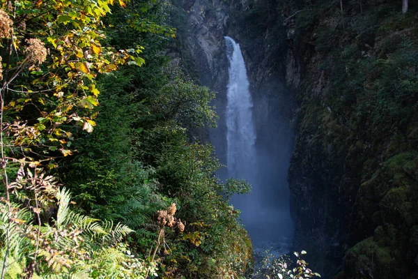 Водоспад Унтерсульбах Національному Парку Гое Тауерн — стокове фото