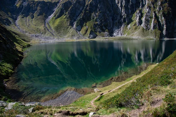 Hermoso Lago Montaña Seebachsee Obersulzbachtal — Foto de Stock