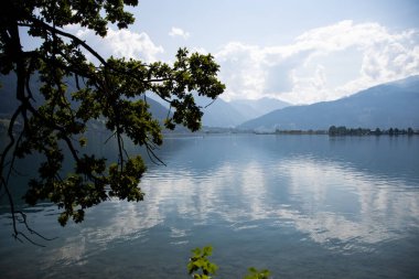 Zell am 'daki güzel manzara.