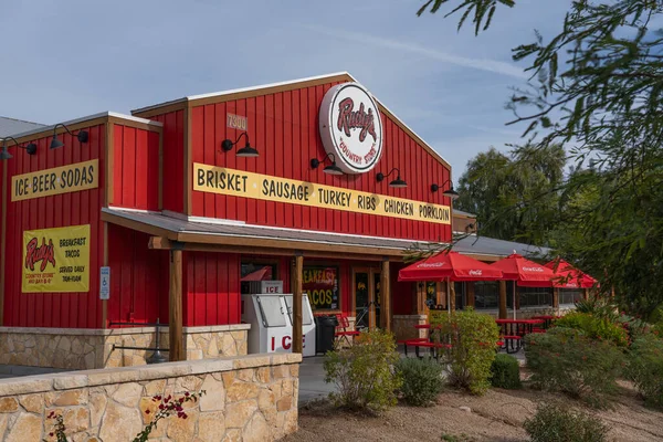 Chandler Dec 2019 Rudy Country Store Bar Serves Real Texas — стоковое фото