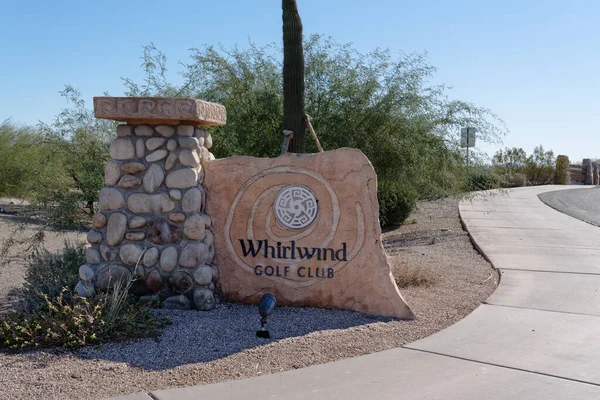 Chandler December 2019 Whirlwind Golf Club Wild Horse Pass Med — Stockfoto