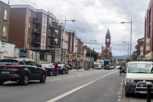 Rathmines Road Lower Dublin Irland Mit Seinem Berühmten Wahrzeichen Dem — Stockfoto