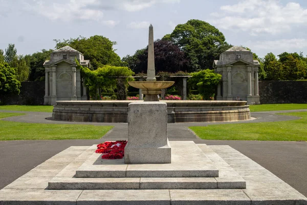 Nemzeti Háborús Emlékkert Islandbridge Ben Dublin Írország Sir Edwin Lutyens — Stock Fotó