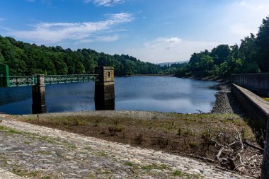 Boharnabreena 'daki rezervuar, Dublin, İrlanda.