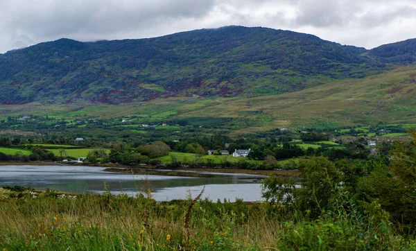 Muitas Cores Paisagem Península Beara Perto Derryvegal Condado Cork Irlanda — Fotografia de Stock