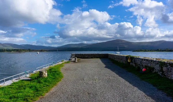 Der Kleine Pier Templenoe County Kerry Irland Ein Beliebtes Badegebiet — Stockfoto