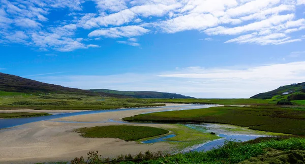 アイルランドの西コルクのBarleycoveビーチの周りの風景 欧州連合の特別保全地域に指定されている — ストック写真