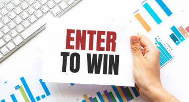 İş adamı elinde içinde 