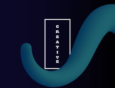 Soyut arkaplan renk akışı kavramı Mavi üzerine dökülen sarı