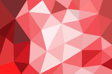 Kırmızı tonlu çokgen arkaplan resmi, vektör eps10