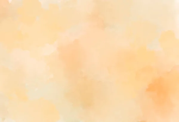 Watercolor Illustration Background Light Orange Tones Has Surface Haze Fog — Stock Photo, Image