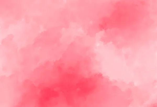 Abstract Watercolor Background Red Tones Texture Effect Clouds Fog — Stock Photo, Image