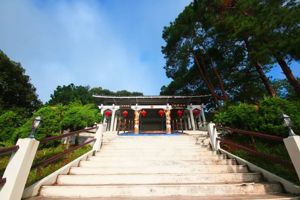 Heiligdom Van Chinezen Berg Aanbidding Van Chinese Mensen Heuvel Stammen — Stockfoto