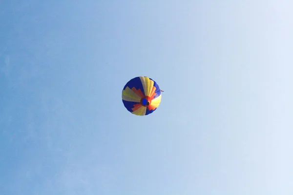 Chiangrai Thailand February 2016 Coloful Balloons Free Flying Atmosphere Blue — 图库照片