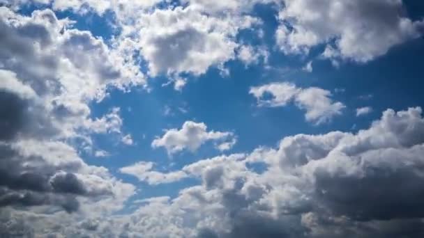 Die Bewegung Der Wolken Himmel Bildschirmschoner — Stockvideo