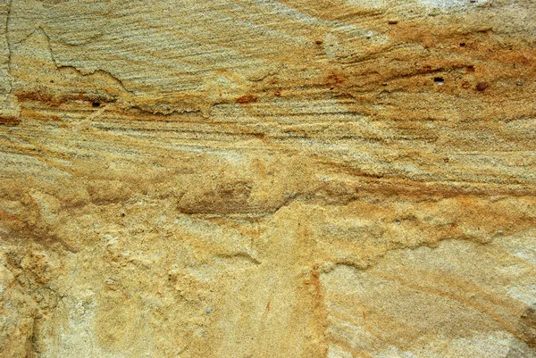 Textura Granular Areia Camadas Heterogêneas — Fotografia de Stock
