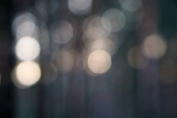 Moving bokeh background, defocus, blur, blinking light