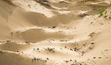 Kum ocağı. Doku. Üretim izleri.