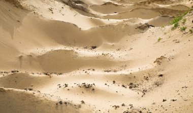 Kum ocağı. Doku. Üretim izleri.