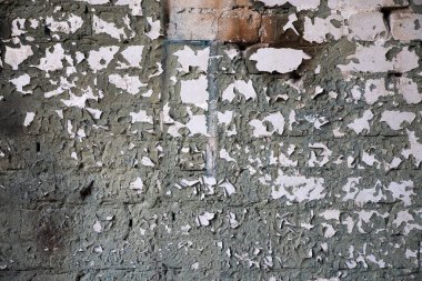 Duvardaki çatlak boyanın dokusu..