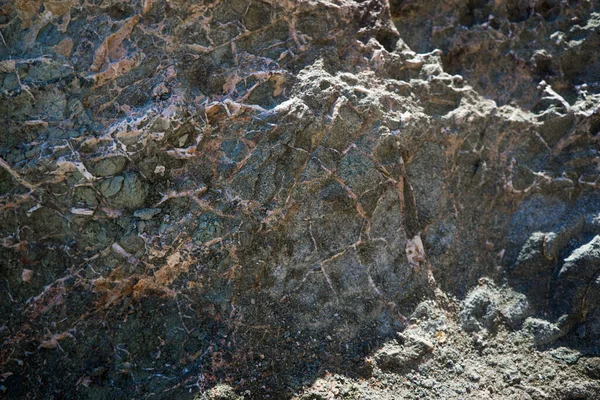 Textura Rocha Colorida Rachaduras Naturais Vazio — Fotografia de Stock