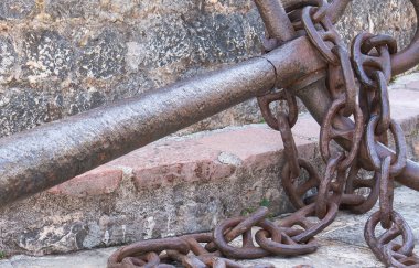 eski korsan deniz çapa