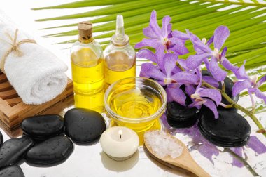 Spa ayarı ıslak zemin üzerine