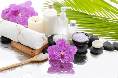 Spa ayarı ıslak zemin üzerine