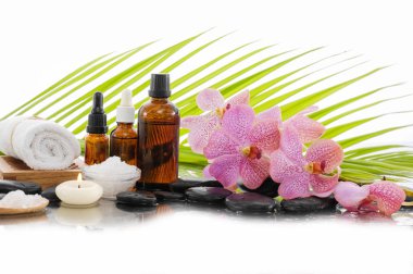 Arka plan ile Spa spa ile ayarla