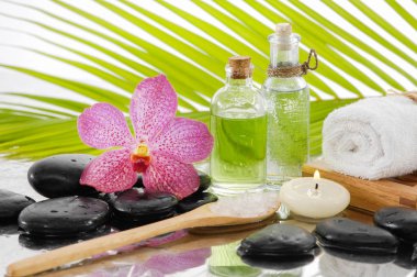 Spa ayarı ıslak zemin üzerine