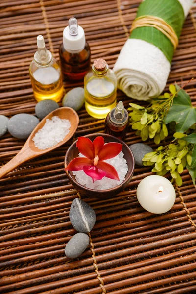 Bambu hasır tropikal ayarı