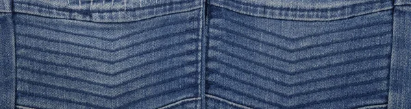 Textura Tecido Azul Perto — Fotografia de Stock