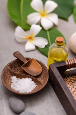 Spa tedavisi sahne, zen gibi kavramları.